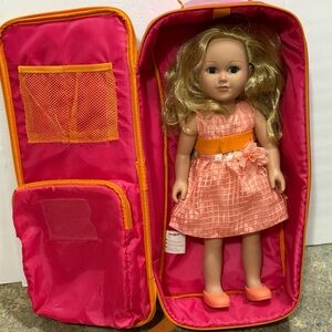 Journey Girls 18" Doll  & Carry Case  - Toys R Us
